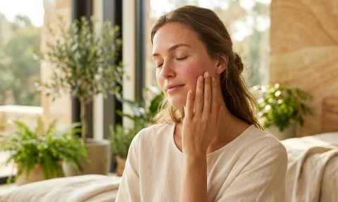 أسباب احمرار الوجه