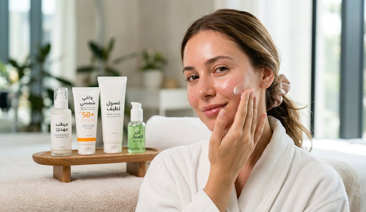 العناية بالبشرة بعد جلسة الليزر