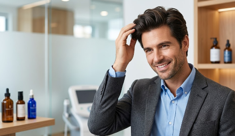 علاج تساقط الشعر عند الرجال