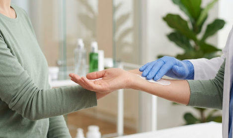 علاج حساسية الجلد